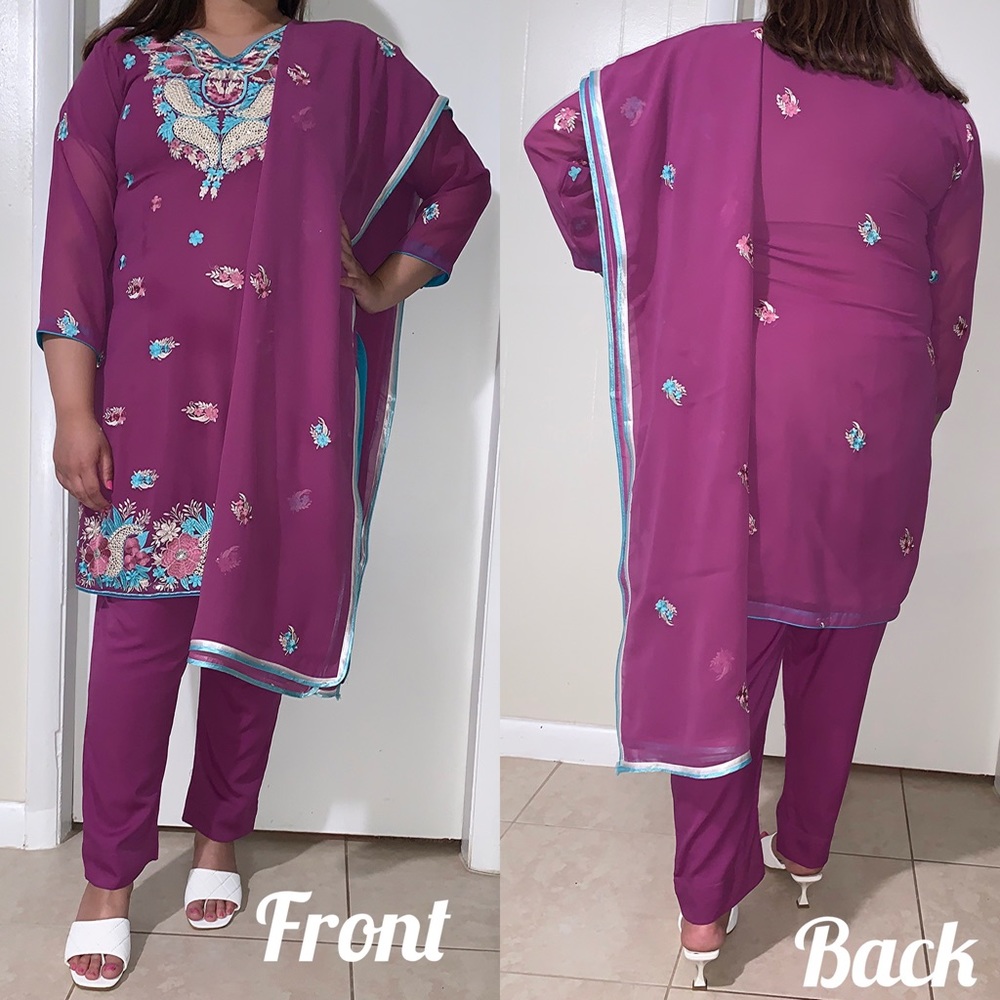 3 piece Shalwar Kameez | Pakistani/Indian Wear